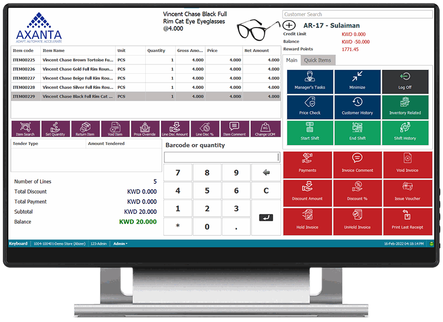Best Retail Cloud ERP and POS Quick and Efficient